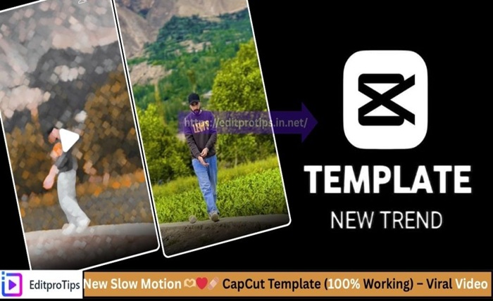 slowmo capcut template